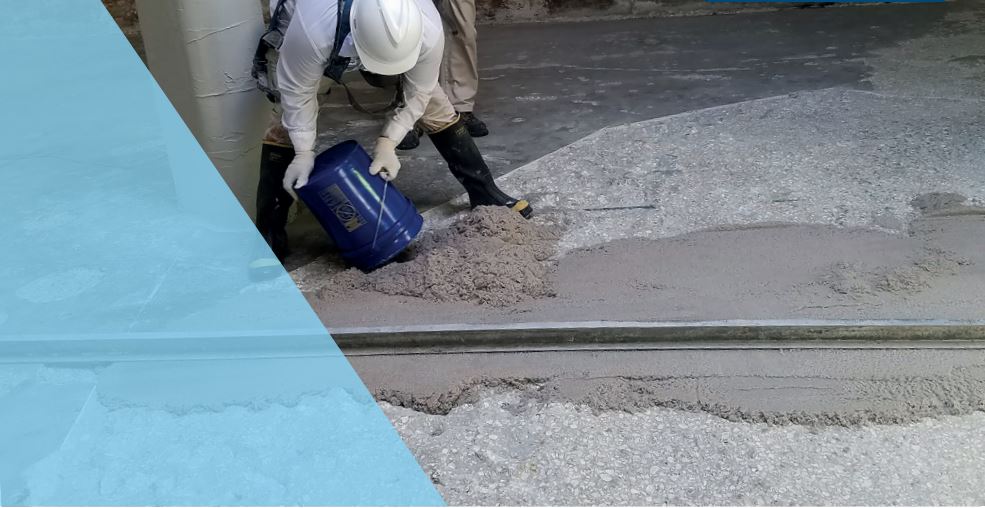 Floor Repair with Belzona Rodator